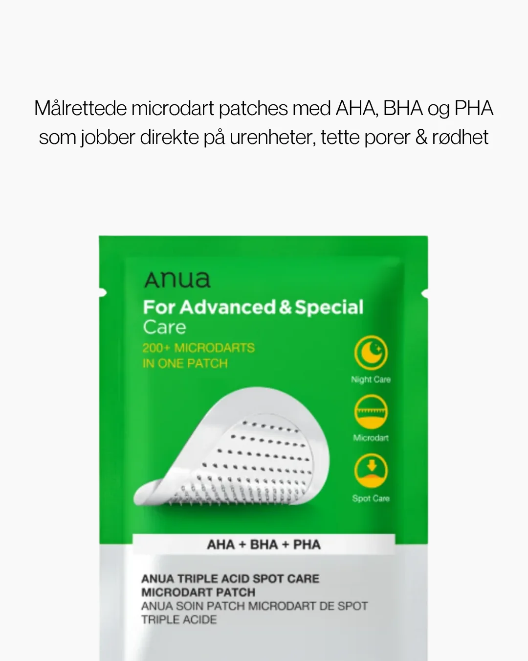ANUA Triple Acid Spot Care Microdart Patch – bilde 3