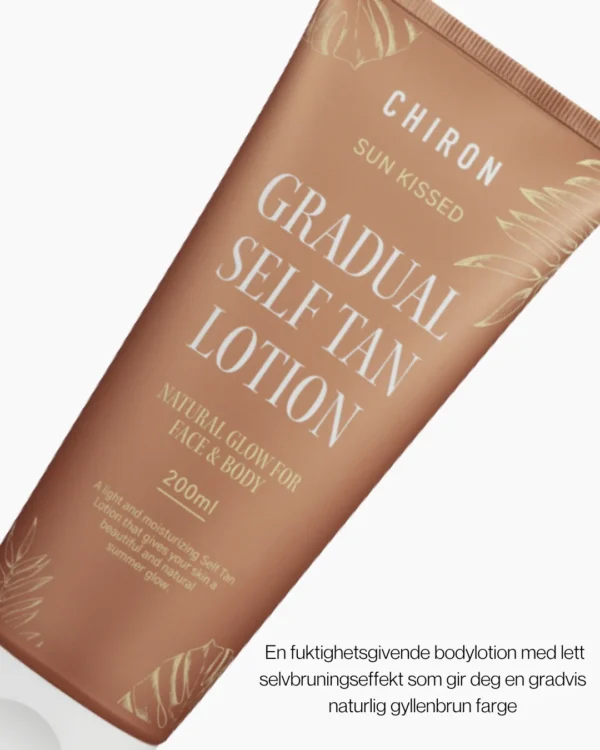 Chiron Gradual Self Tan Lotion Face & Body – bilde 3