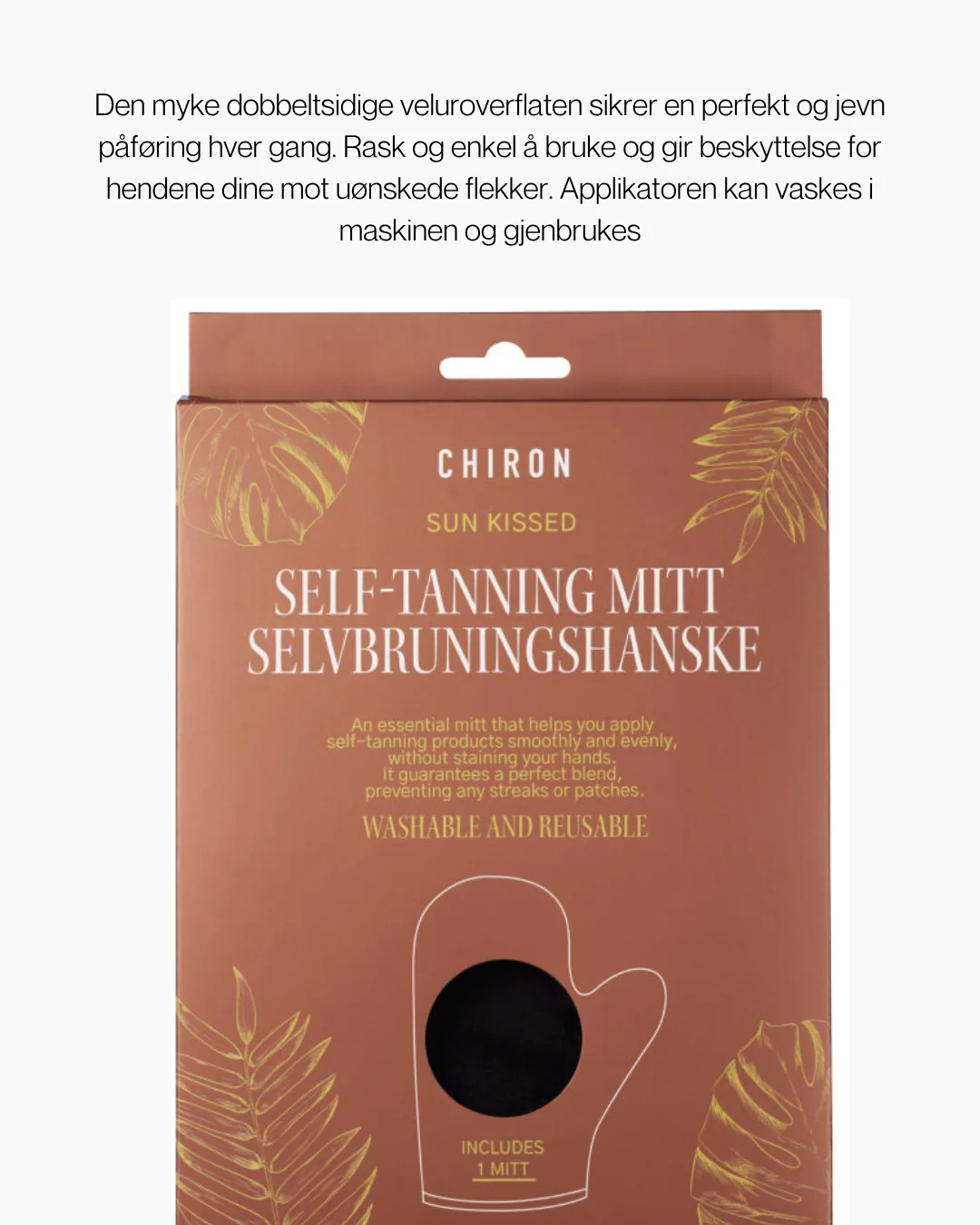 Chiron Self Tan Mitt – bilde 4