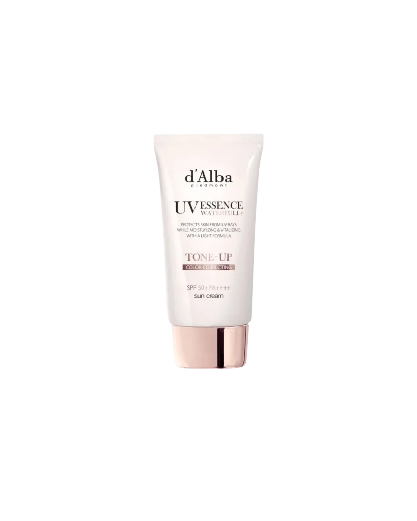 DÀLBA Waterfull Essence Tone Up Sun Cream SPF50 PA