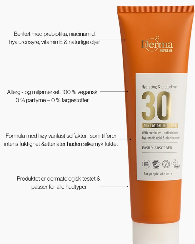 Derma Supreme Sun Lotion SPF30 – bilde 6