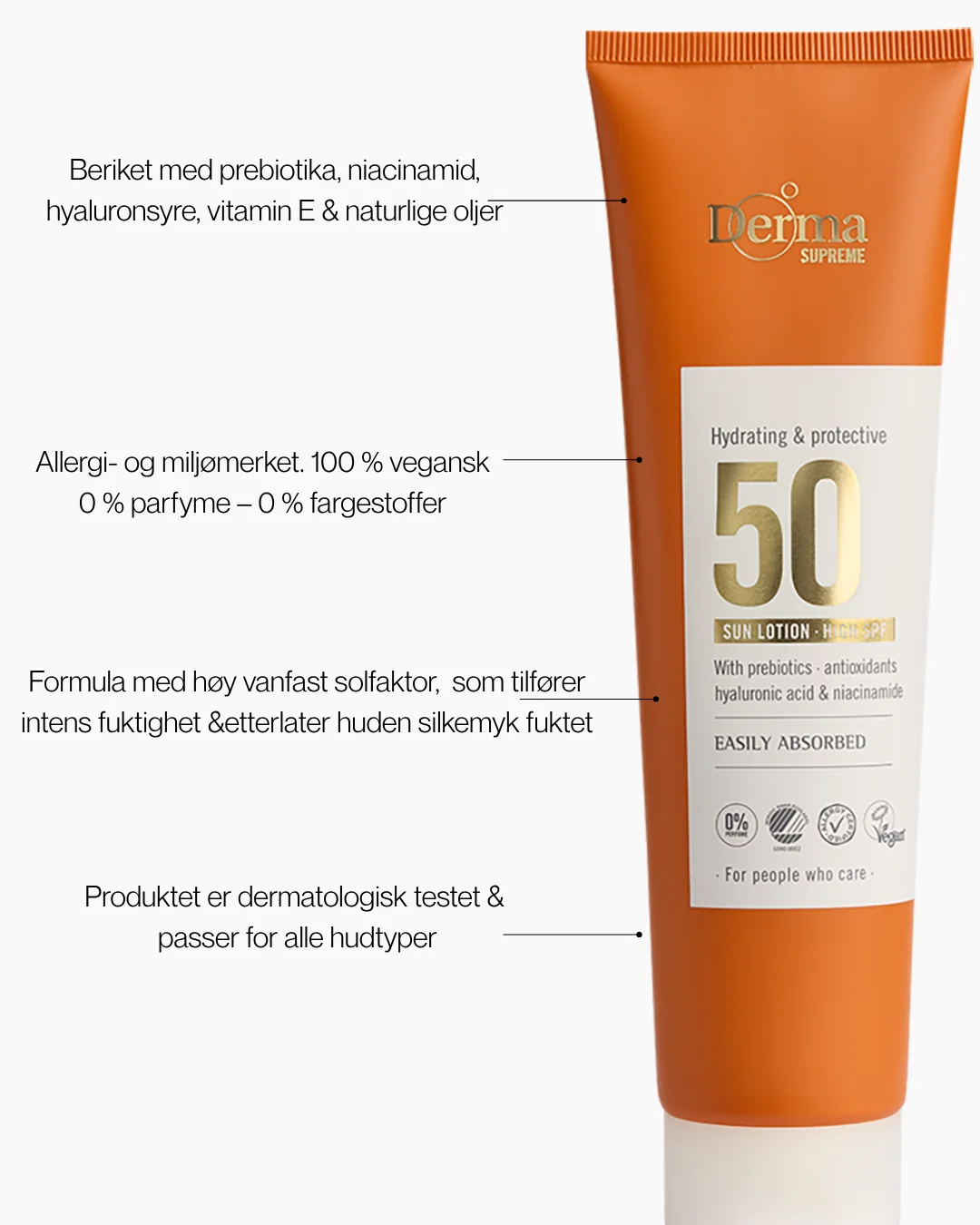 Derma Supreme Sun Lotion SPF50 – bilde 6