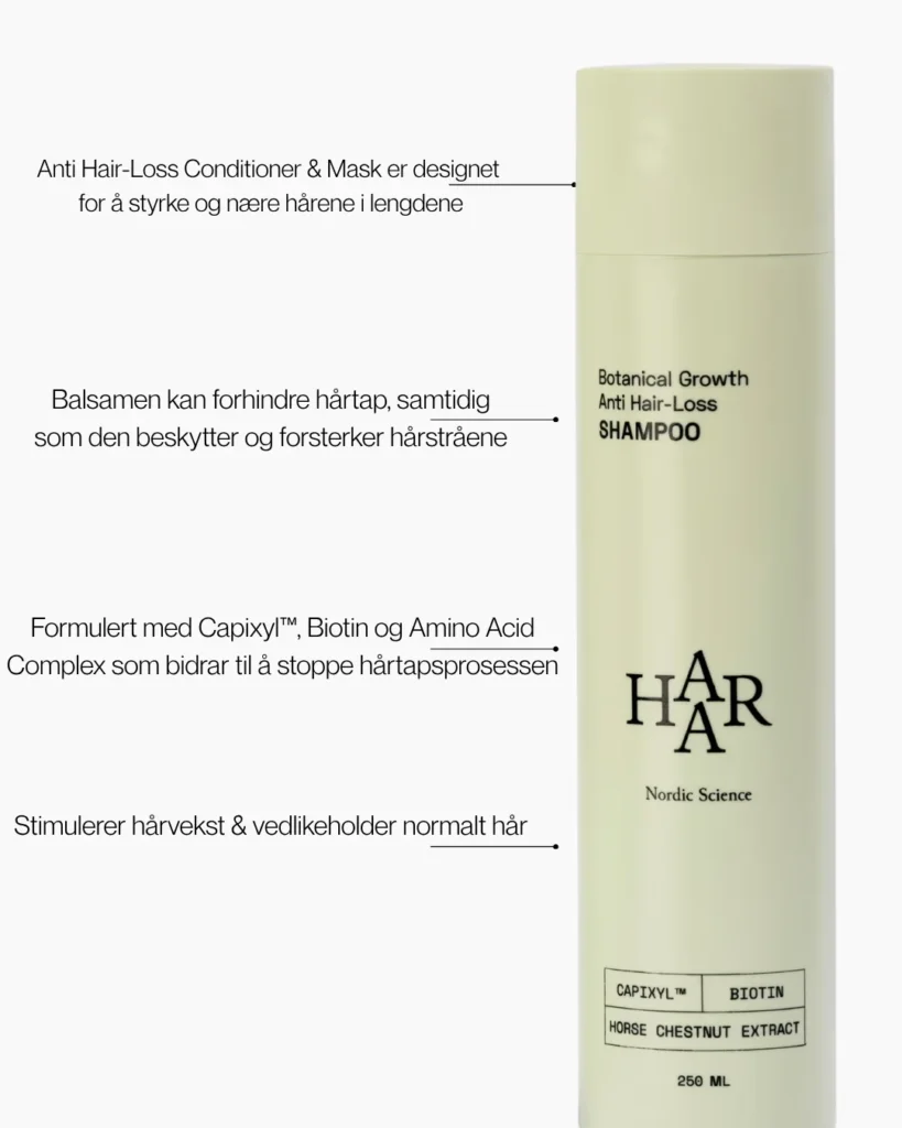 HAAR Nordic Botanical Growth Anti Hair-Loss Conditioner & Mask – bilde 9