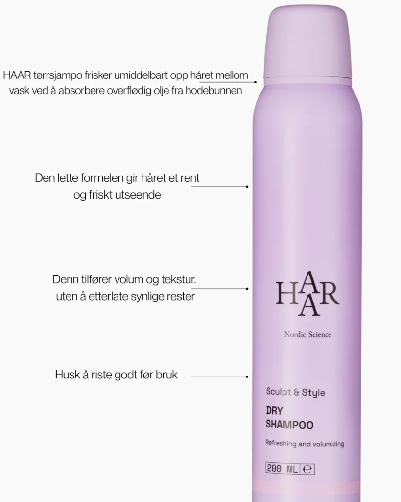 HAAR Nordic Sculpt & Style Dry Shampoo – bilde 8