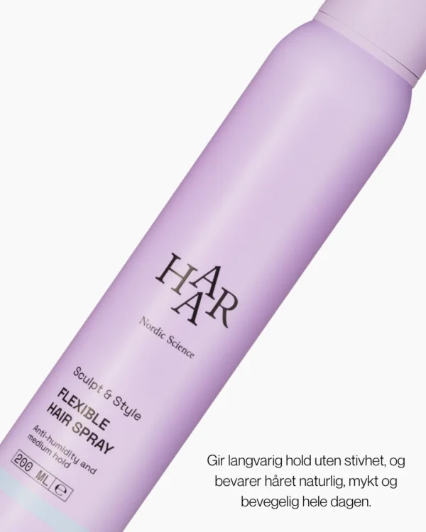 HAAR Nordic Sculpt & Style Flexible Hair Spray – bilde 3