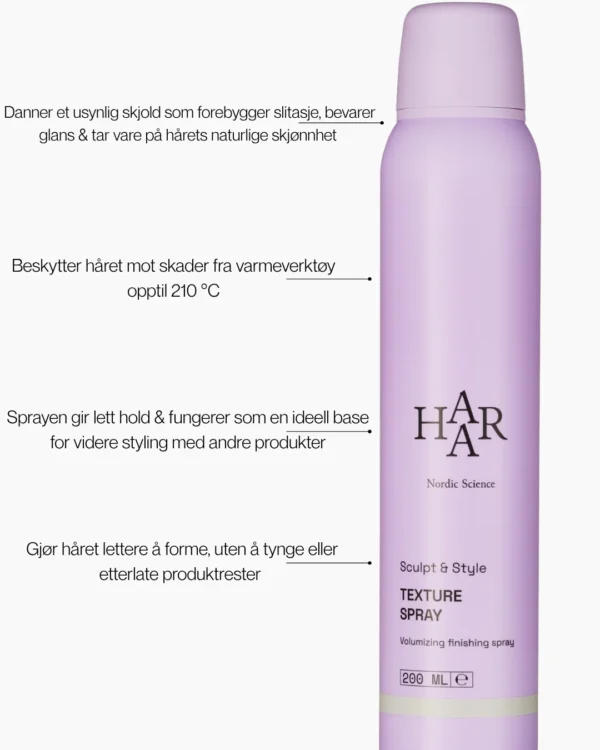 HAAR Nordic Sculpt & Style Heat Protection Spray – bilde 8