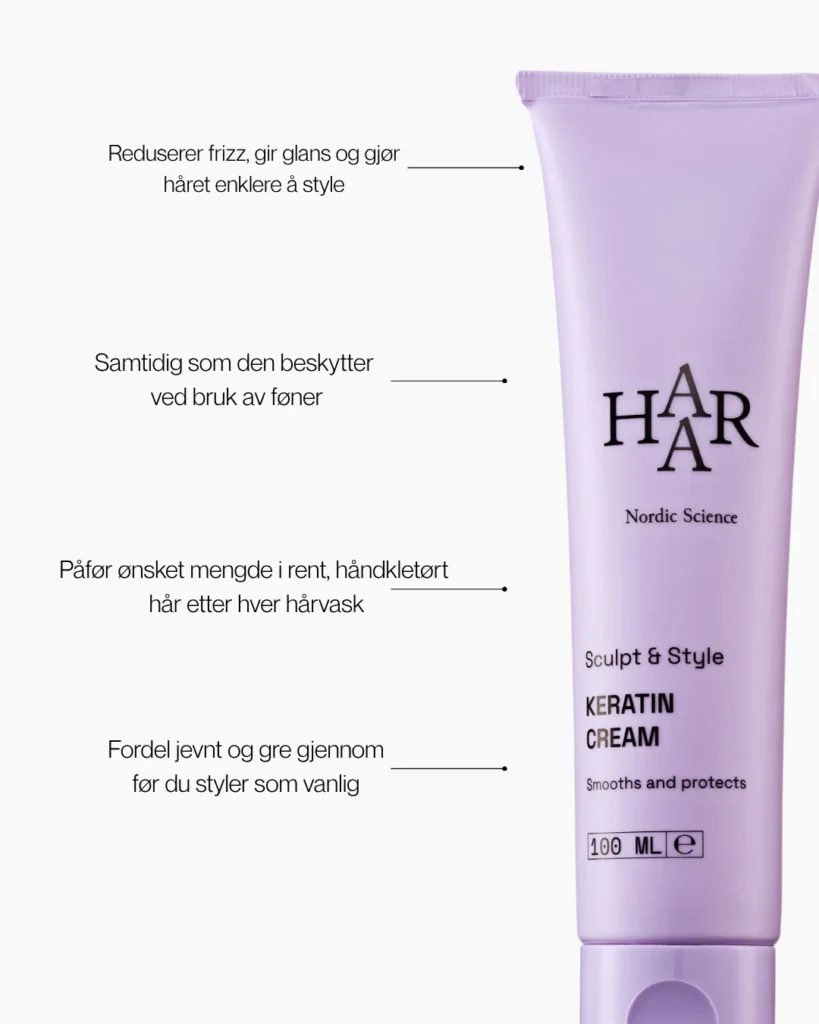 HAAR Nordic Sculpt & Style Keratin Cream – bilde 7