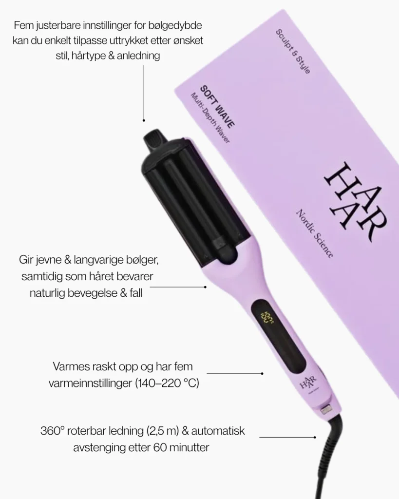 HAAR Nordic Sculpt & Style Soft Wave 5-in1 – bilde 9