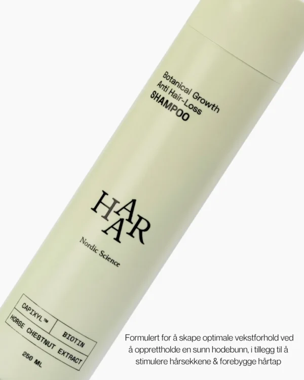 HAAR Nordic Botanical Growth Anti Hair-Loss Shampoo – bilde 3