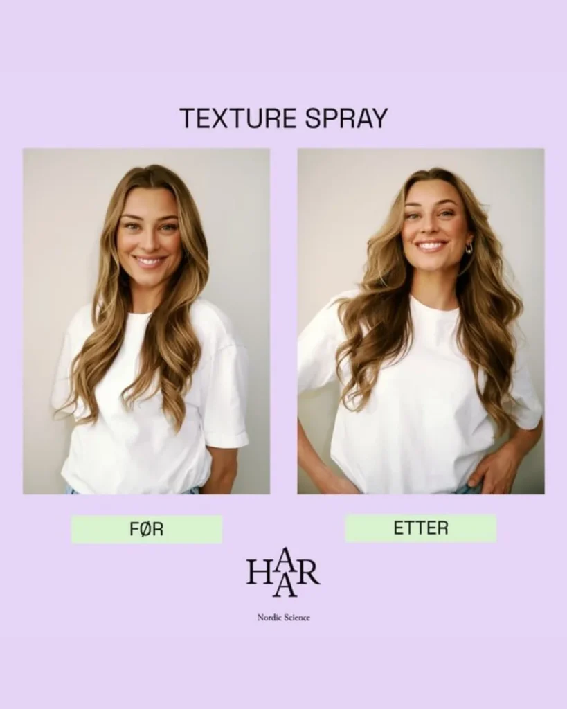 HAAR Nordic Sculpt & Style Texture Spray – bilde 4