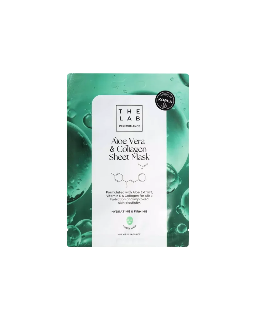 The Lab Performance Aloe Vera & Collagen Sheet Mask