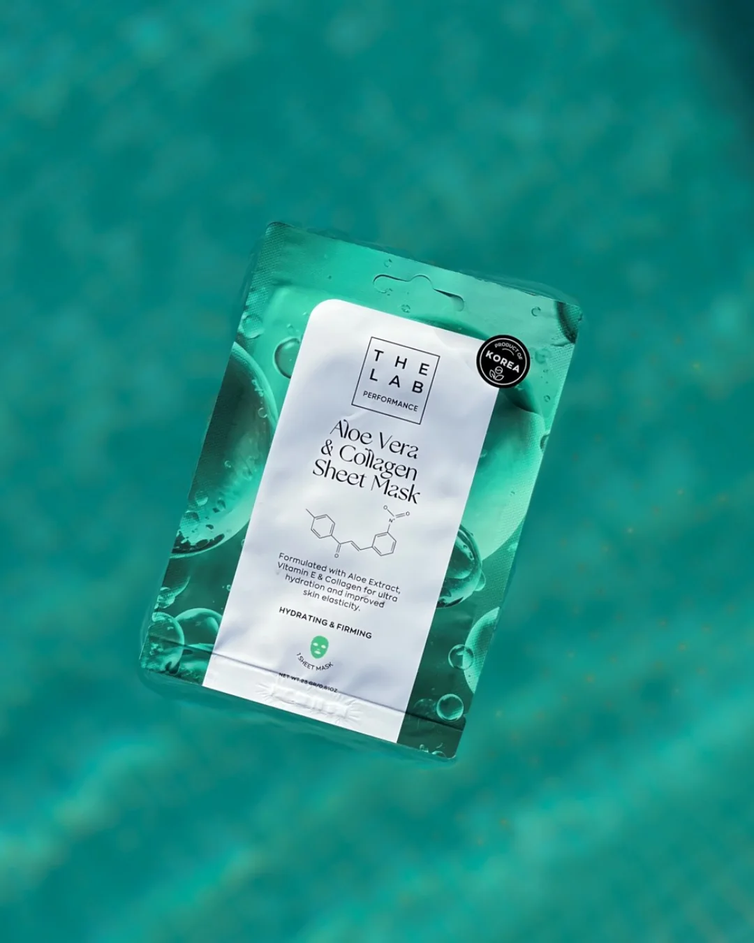 The Lab Performance Aloe Vera & Collagen Sheet Mask – bilde 4