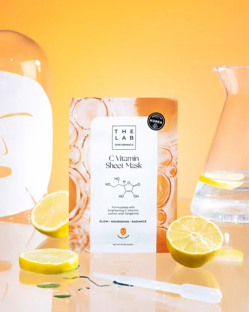 The Lab Performance Vitamin C Sheet Mask – bilde 2