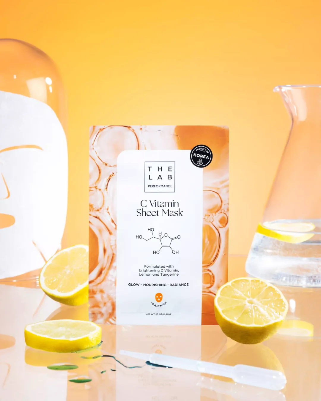 The Lab Performance Vitamin C Sheet Mask – bilde 2