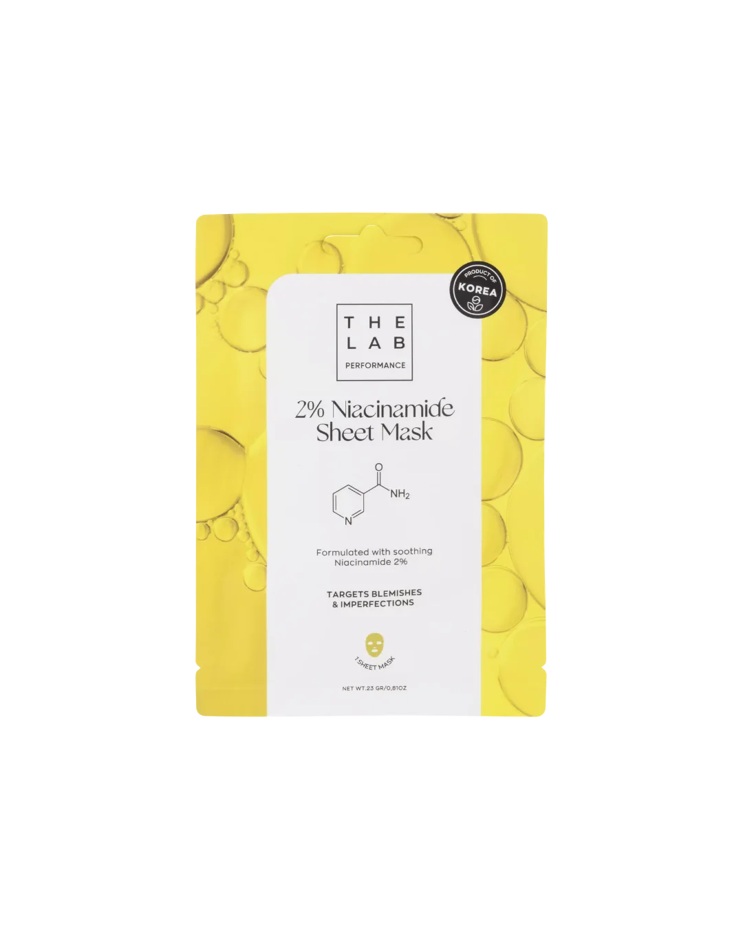 The Lab Performance Niacinamide Sheet Mask