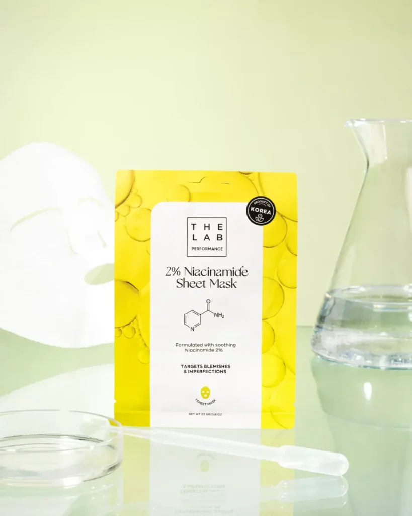 The Lab Performance Niacinamide Sheet Mask – bilde 2