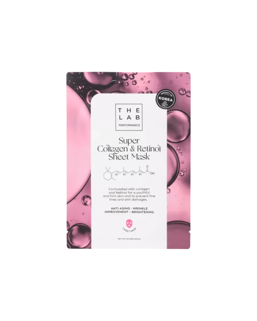 The Lab Performance Collagen Sheet Mask with Retinol