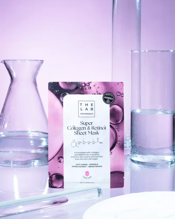 The Lab Performance Collagen Sheet Mask with Retinol – bilde 2