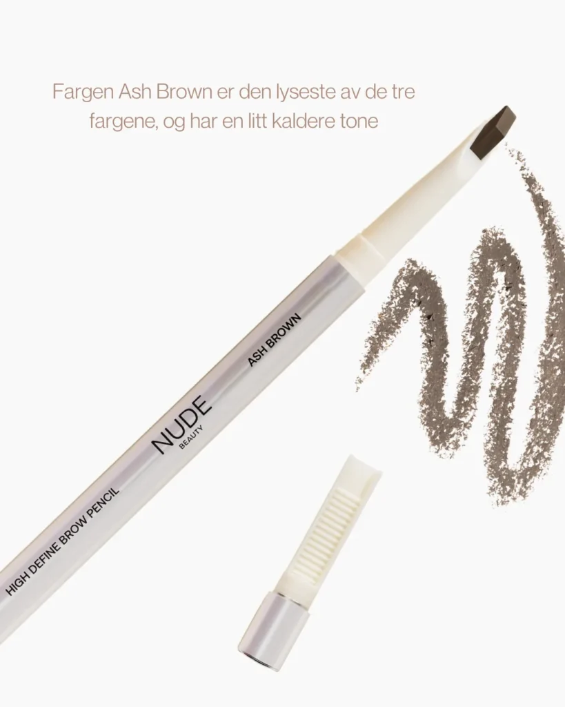 Nude Beauty High Define Brow Pencil Ash Brown