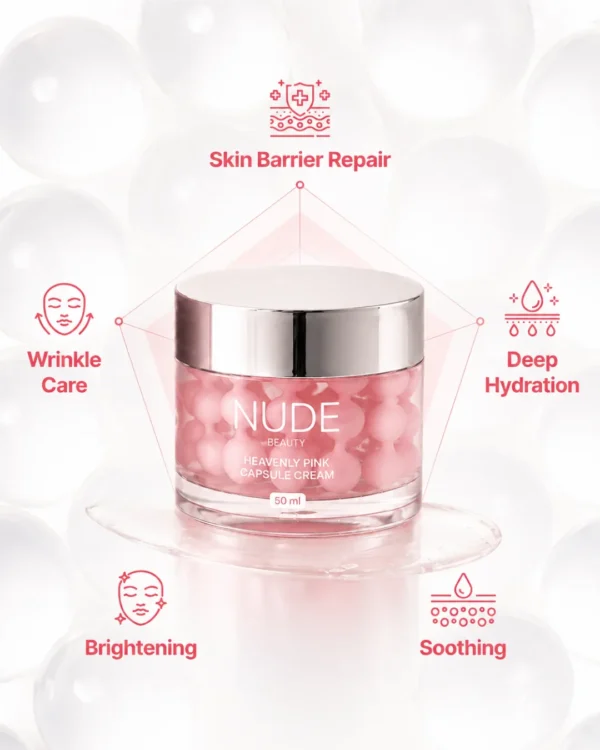 Nude Beauty Heavenly Pink Capsule Cream