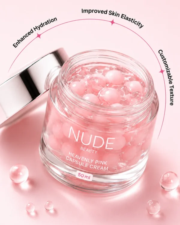Nude Beauty Heavenly Pink Capsule Cream