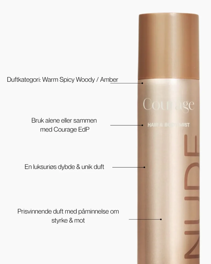 Nude Beauty Courage Hair & Body Mist