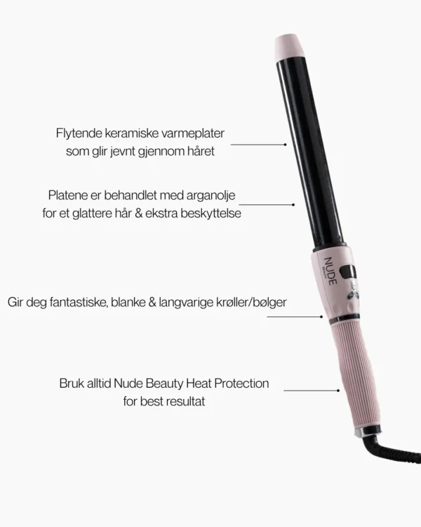 Nude Beauty Hair Curling Wand