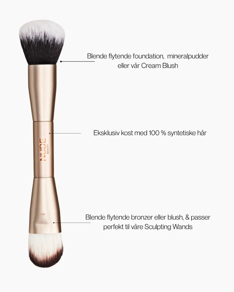 Nude Beauty Double Ended Buffer Brush