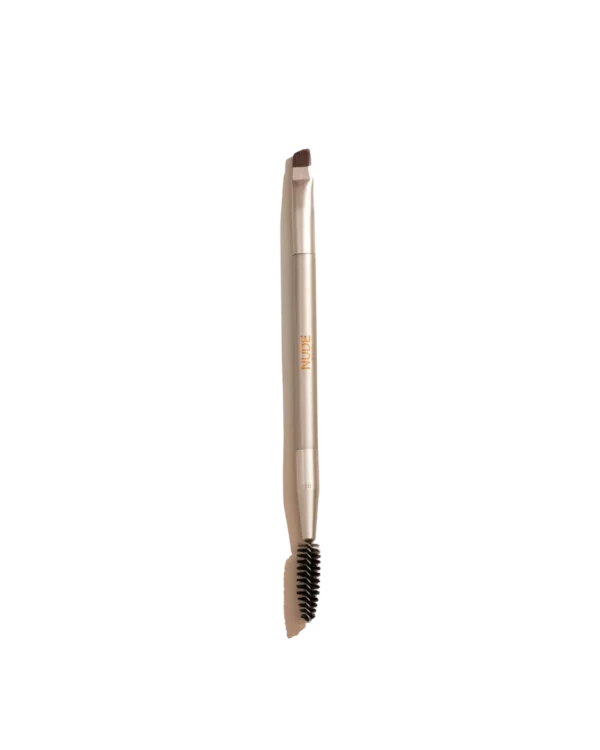 Nude Beauty Double Ended Eyebrow Brush
