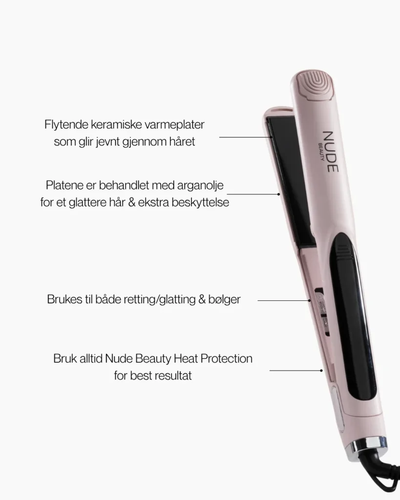 Nude Beauty Flat Iron Straightener