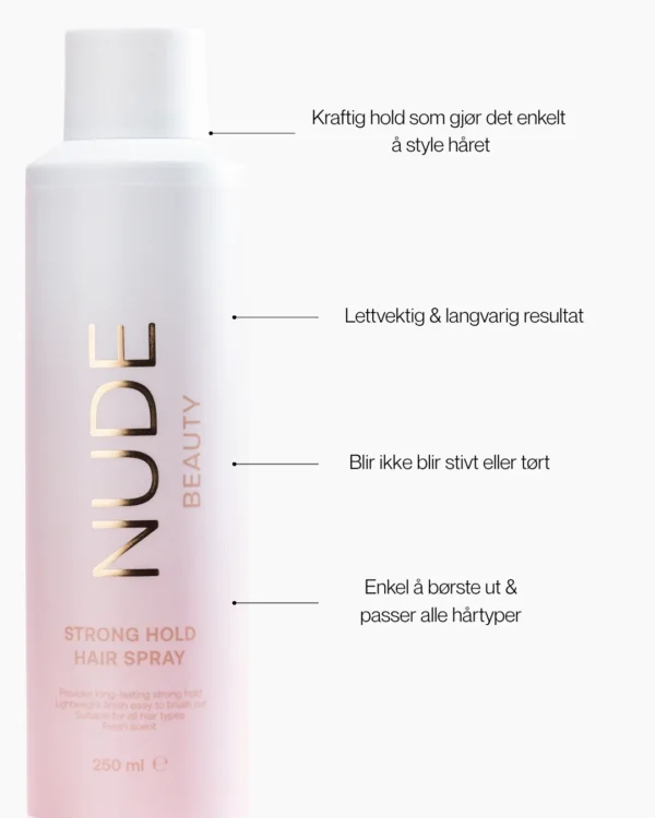 Nude Beauty Strong Hold Hair Spray