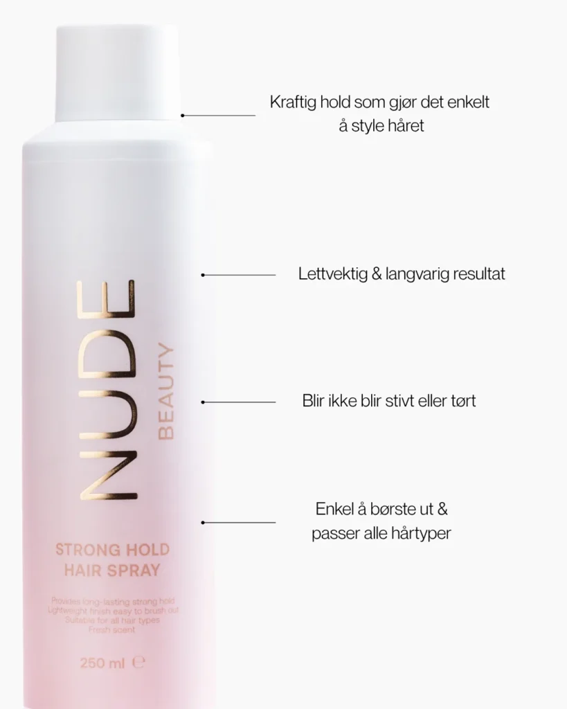 Nude Beauty Strong Hold Hair Spray
