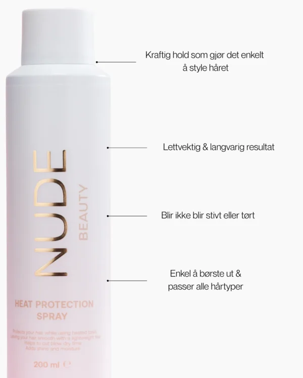 Nude Beauty Heat Protection Spray