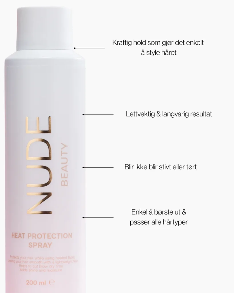 Nude Beauty Heat Protection Spray