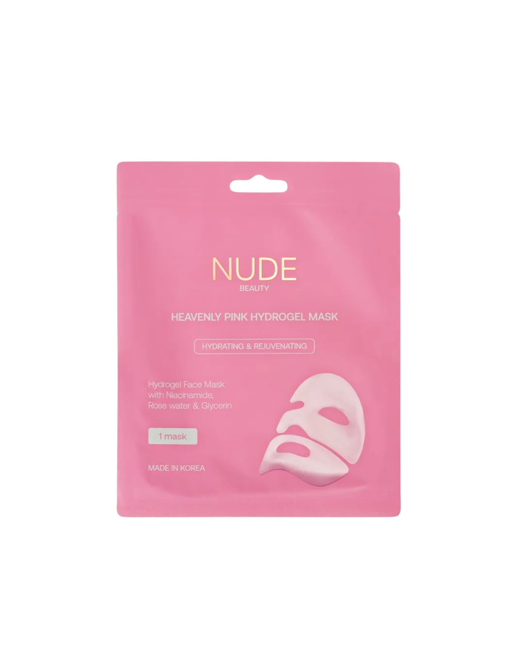 Nude Beauty Heavenly Pink Hydrogel mask (1 pcs)