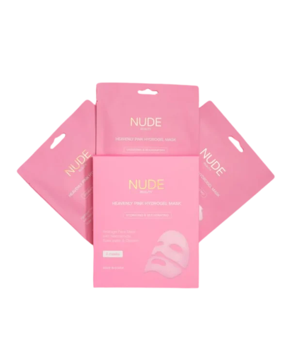 Nude Beauty Heavenly Pink Hydrogel mask (3 pcs)