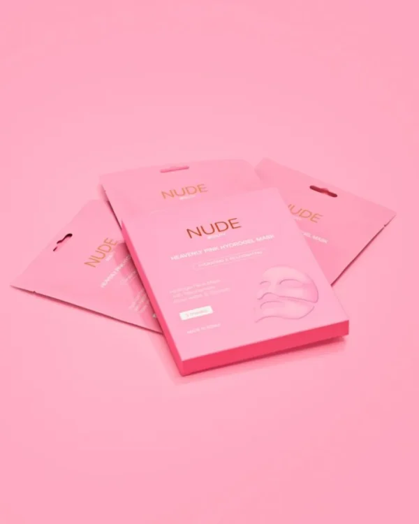 Nude Beauty Heavenly Pink Hydrogel mask (3 pcs)