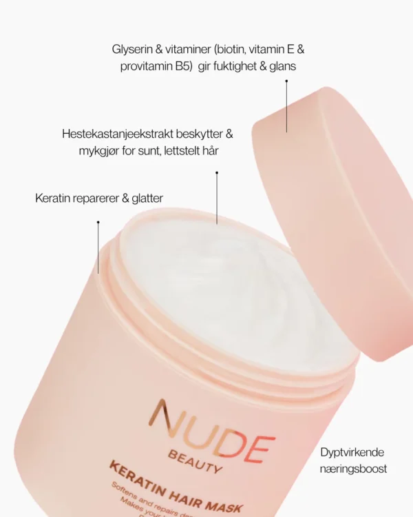 Nude Beauty Keratin Hair Mask