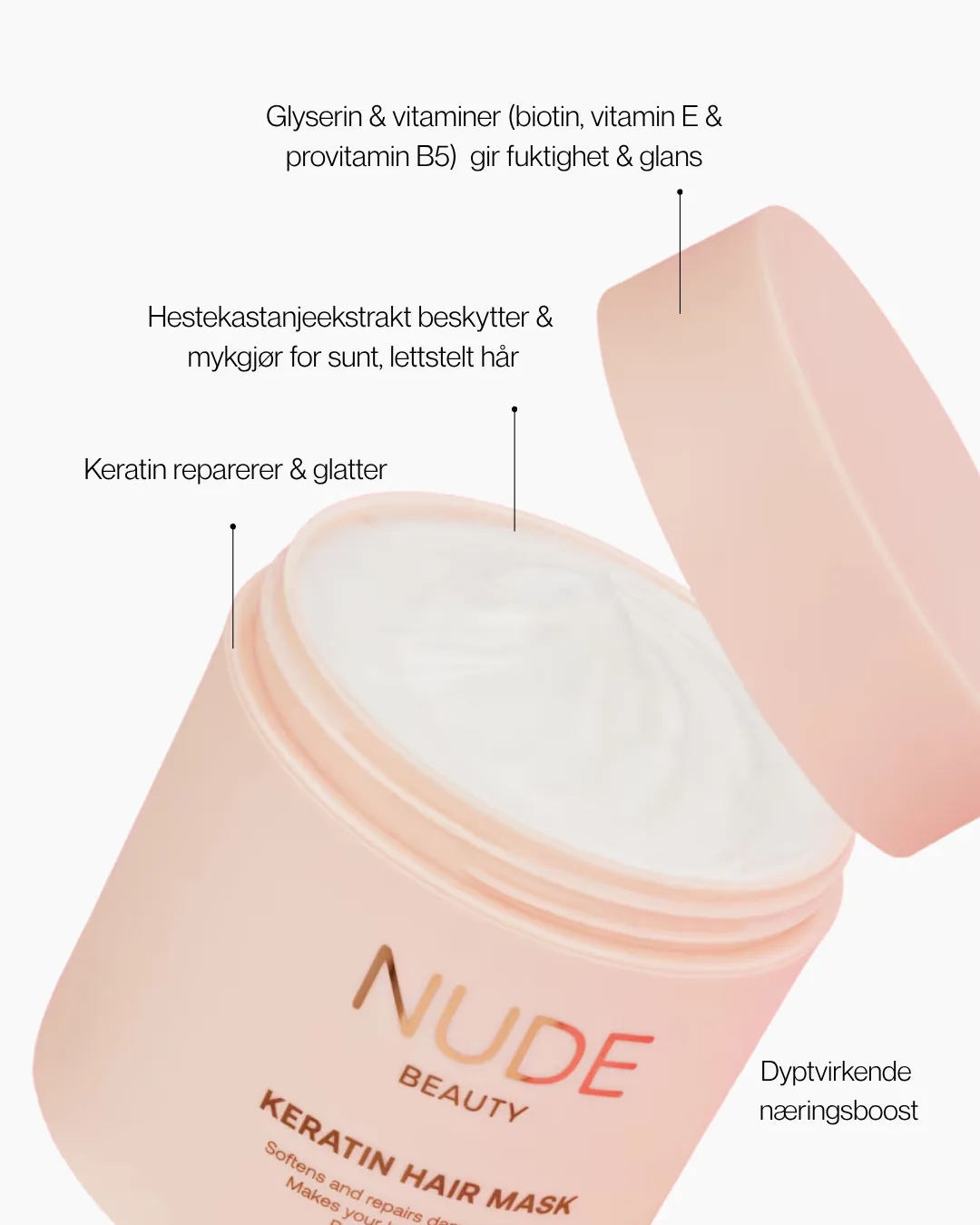 Nude Beauty Keratin Hair Mask