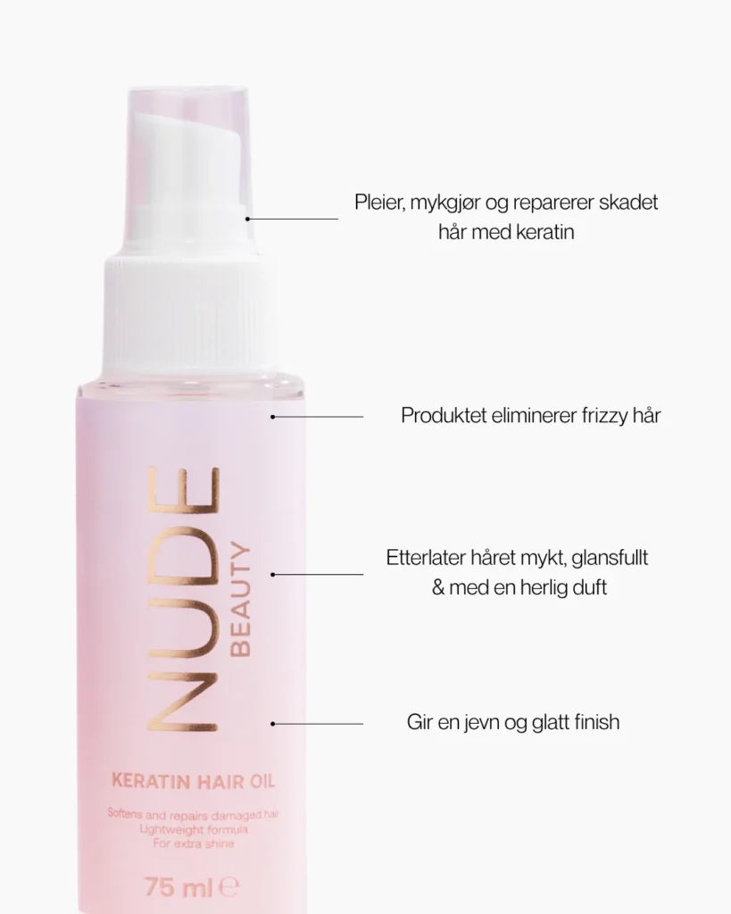 Nude Beauty Keratin Hair Oil