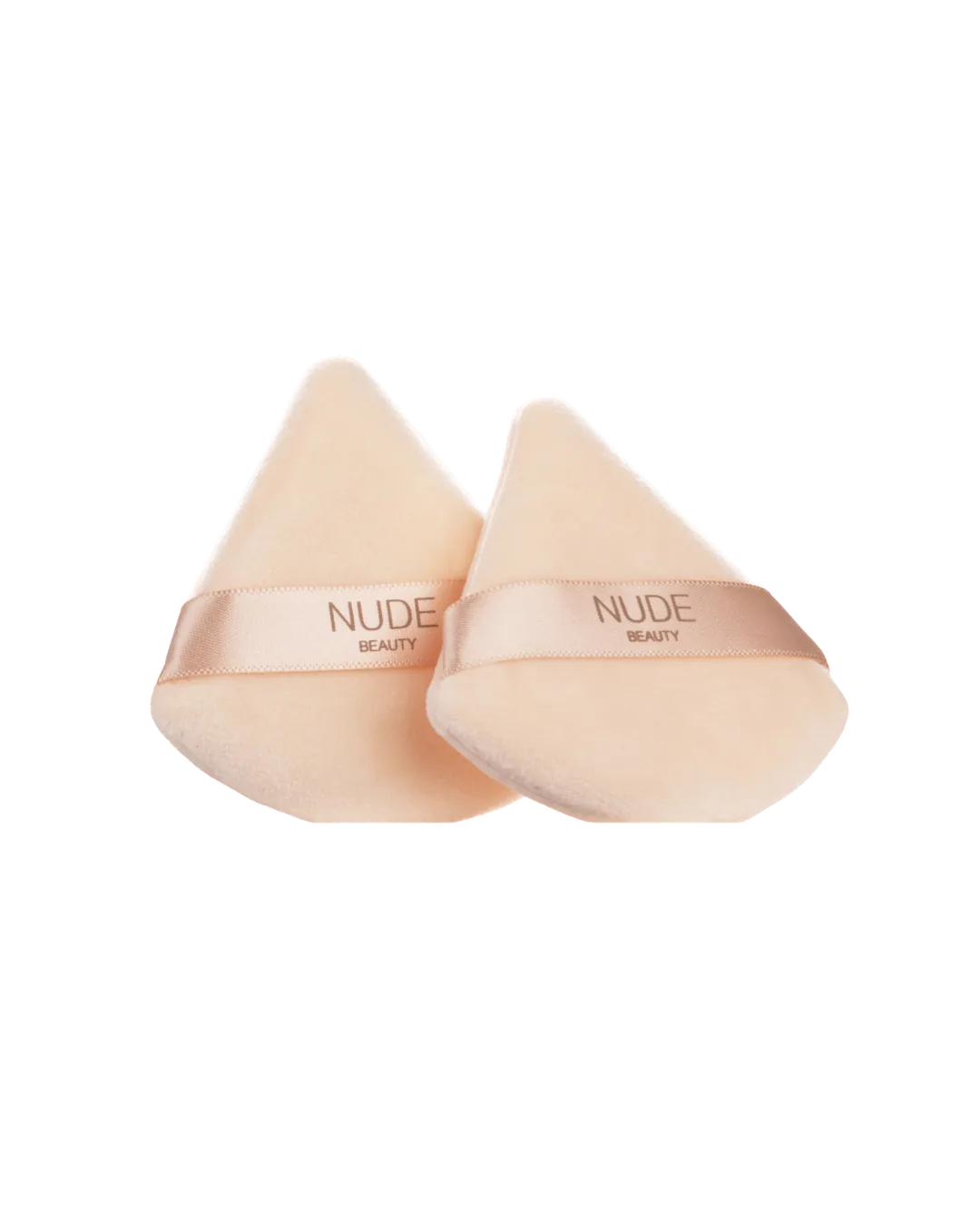 Nude Beauty Triangle Powder Puff Duo