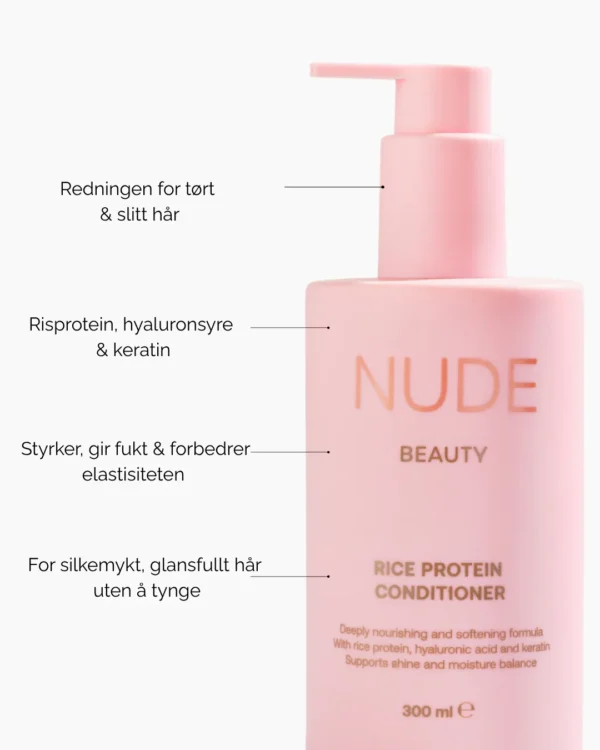 Nude Beauty Rice Protein Conditioner