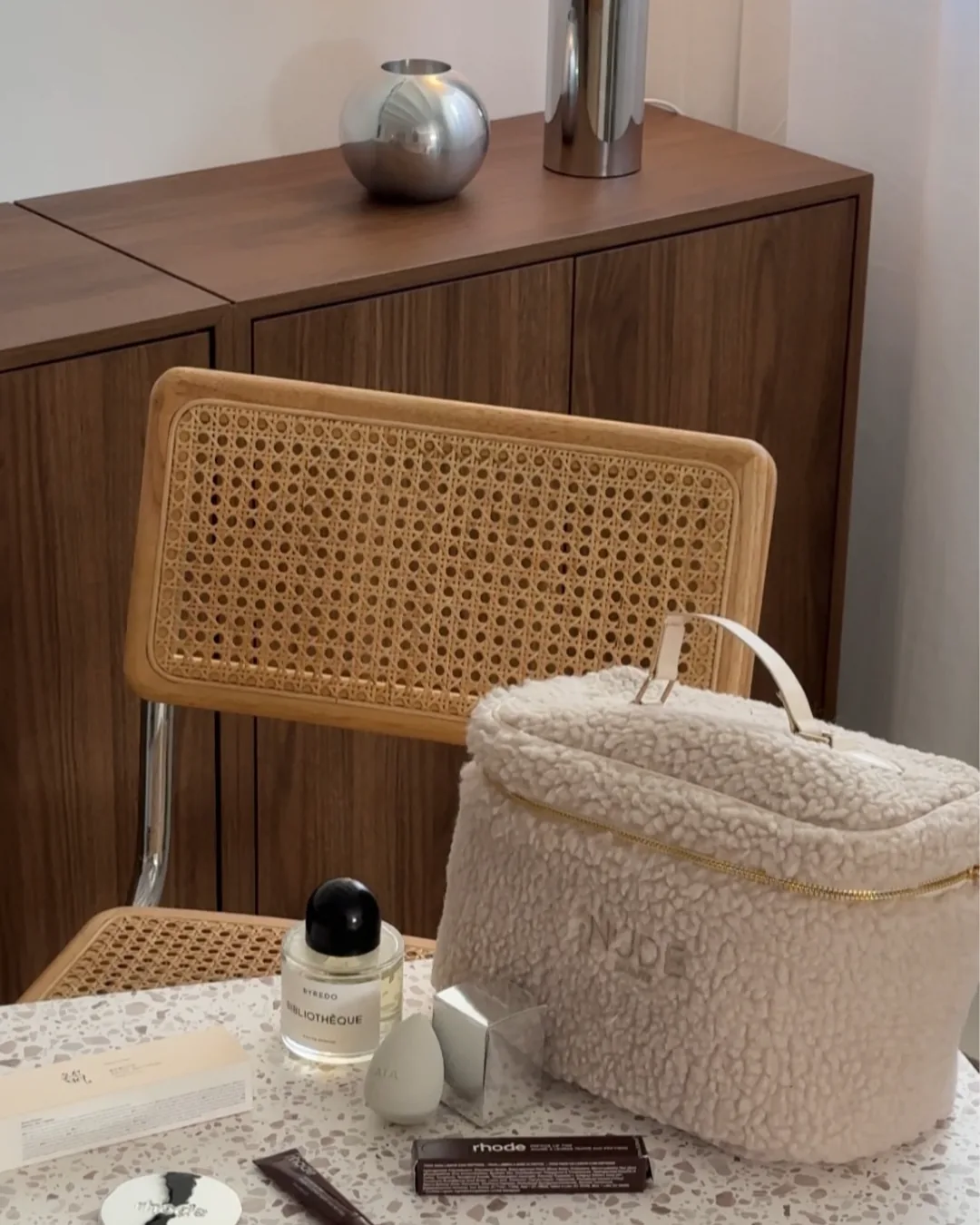 Nude Beauty Cosmetic Bag Beige