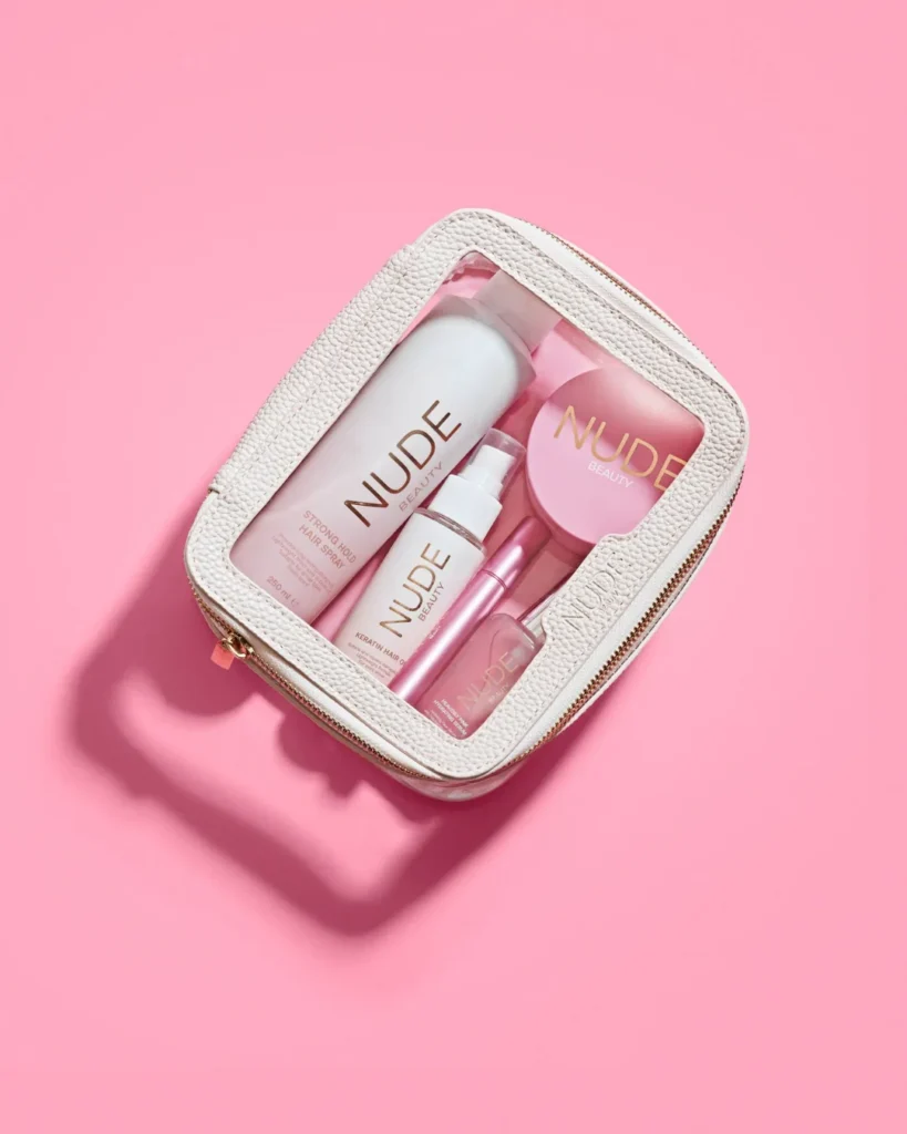 Nude Beauty travel bag beige M