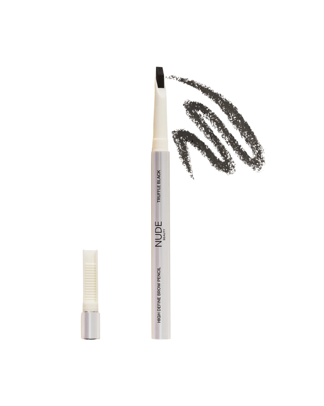 Nude Beauty High Define Brow Pencil Truffle Black