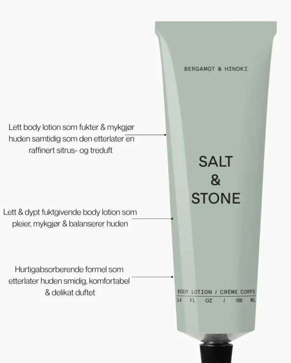Salt & Stone Body Lotion Bergamot & Hinoki 100 ml – bilde 5