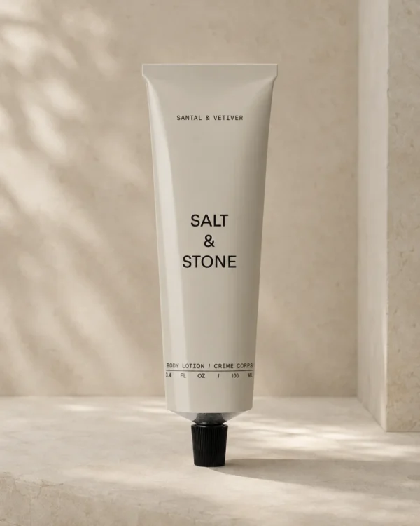 Salt & Stone Santal & Vetiver Body Lotion 100 ml – bilde 2