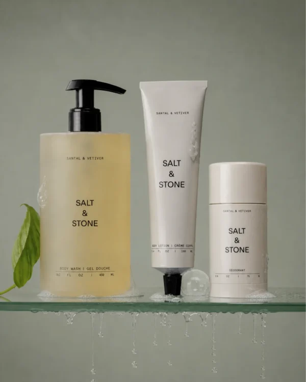 Salt & Stone Santal & Vetiver Body Lotion 100 ml – bilde 4