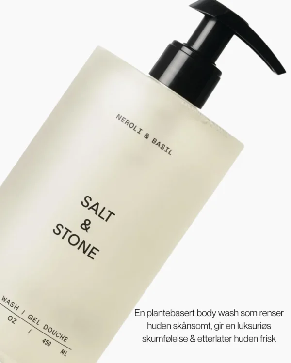 Salt & Stone Body Wash Neroli & Basil – bilde 3