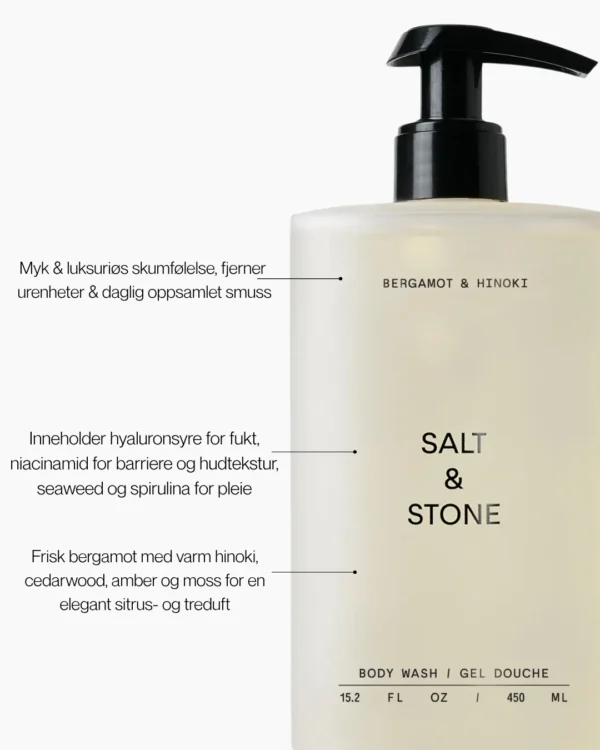 Salt & Stone Bergamot & Hinoki Body Wash – bilde 5